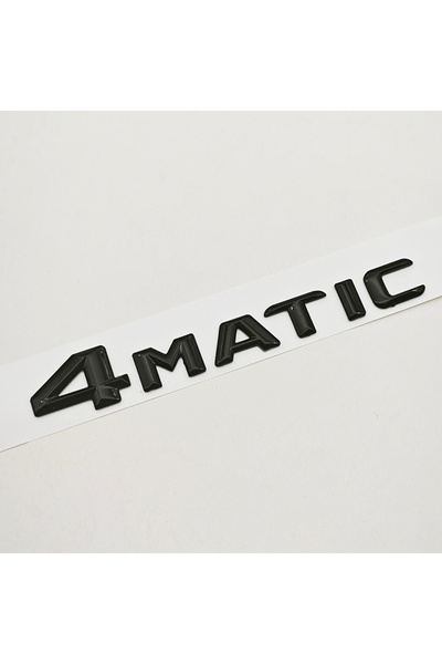 Choice 4MATIC Black 3D ABS Car Letter Logo E400 E450 4MATIC Rear Trunk Sticke...