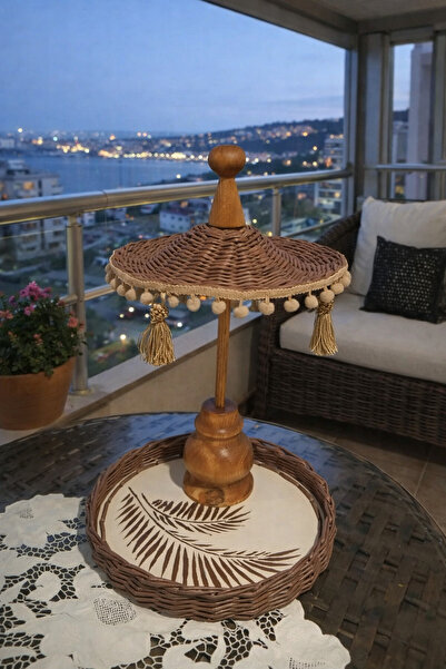 Marrone Bali Şemsiyesi Dekor Ürünü 45 Cm