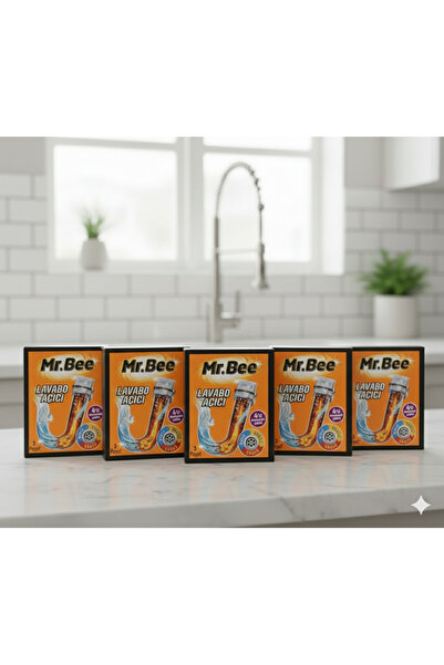 mr.bee LAVABO AÇICI MR.BEE 5 Lİ PAKET
