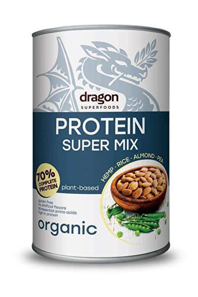 Dragon Superfoods Shake proteic super mix bio 500g Dragon Superfoods 70% prot...