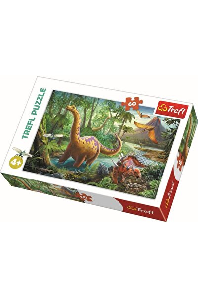 JollyMag PUZZLE TREFL 60 MIGRATIA DINOZAURILOR