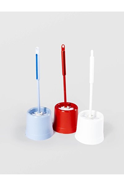 sterk Perie de toaletă cu suport, plastic, 37 cm x 12 cm, diverse culori