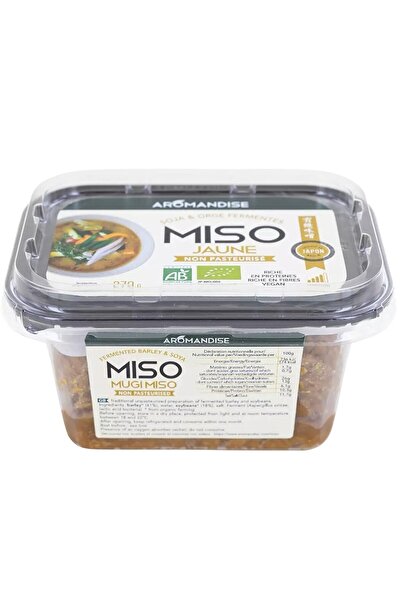 JollyMag Pasta miso galbena nepasteurizata bio, 270g, Aromandise