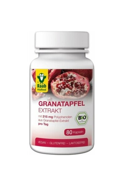 RAAB Extract de Rodie bio 215 mg, 80 capsule