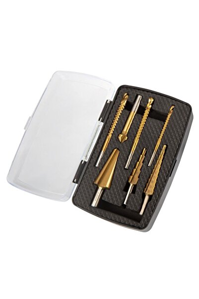 graphite Burghie în trepte, set de 7, 4-12,4 mm,