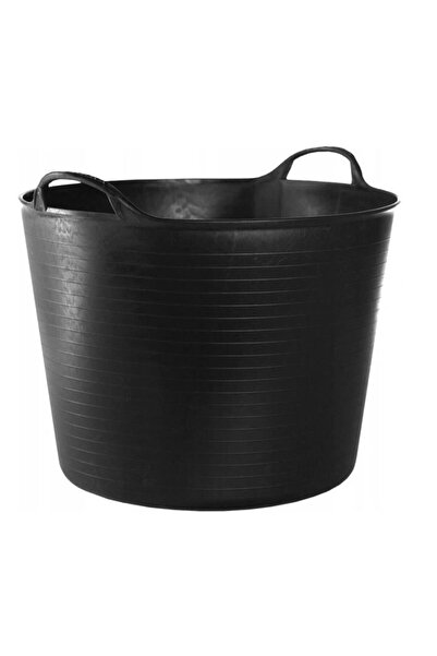 JollyMag Galeata pentru constructii, rotunda, flexibila, neagra, 42 L, Artool