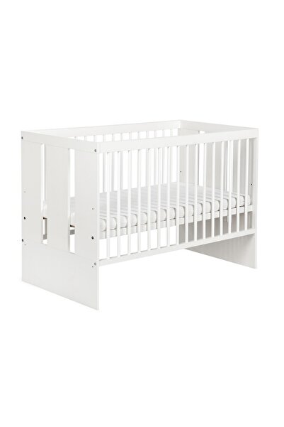 Klups Children's Wooden Crib PAULA White