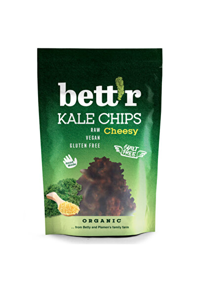 JollyMag Chips din kale cu aroma de branza raw 30g Bettr