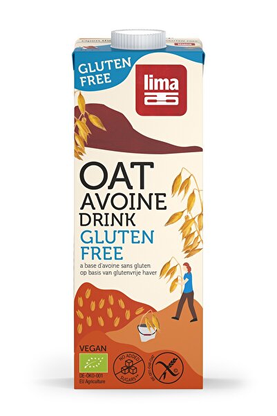 JollyMag Bautura vegetala de ovaz fara gluten 1L Lima