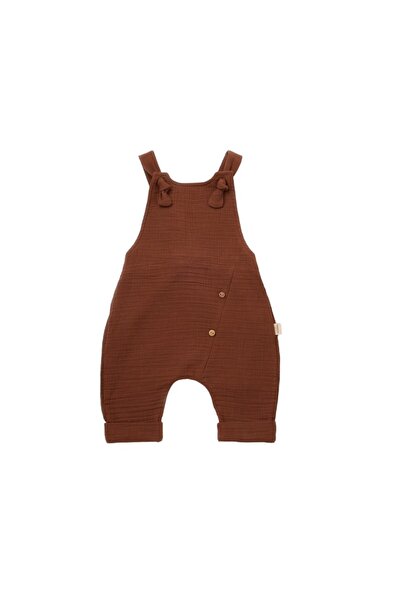 BabyCosy Salopeta de vara cu pantaloni lungi din muselina,