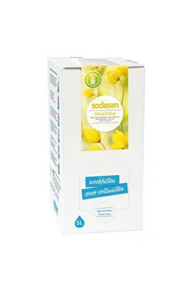 Sodasan Liquid Soap/Shower Gel Citrus-Olive 5 L