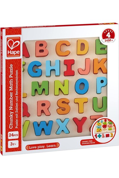 Hape PUZZLE ALFABET CHUNKY