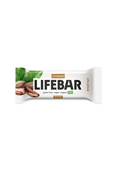 JollyMag Lifebar baton cu nuci braziliene, bio, 40g