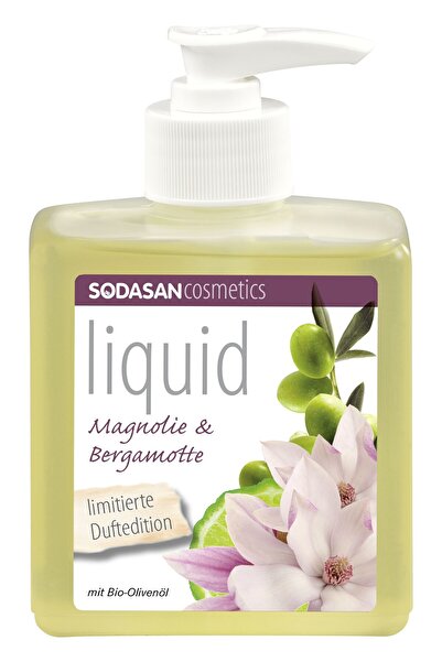 Sodasan Sapun Lichid/Gel De Dus Bio Magnolie -Masline 300 ml Sodasan