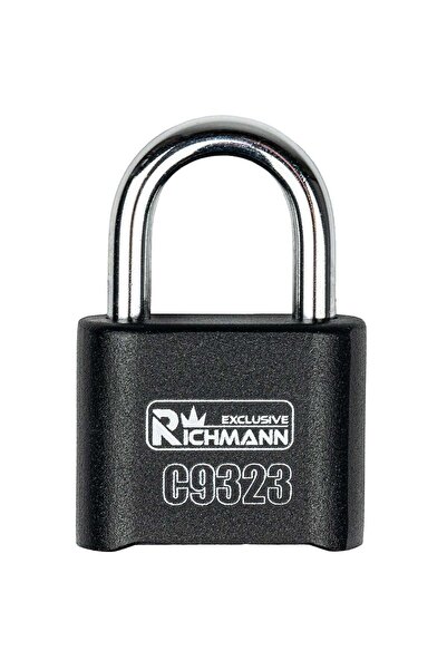 richmann exclusive Lacăt cu combinație, negru, 50 mm, exclusiv Richmann