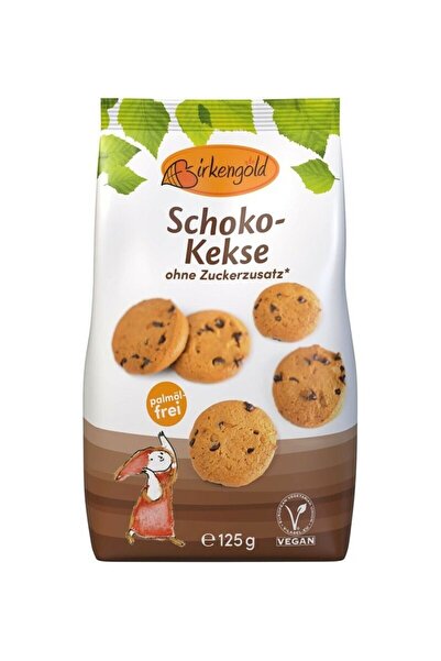 Birkengold Biscuiti din ovaz cu ciocolata, 125 g