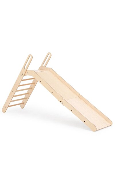 MAMATOYZ Foldable Wooden Slide MamaToyz, 2 Heights, 160 x 50 x 100 cm