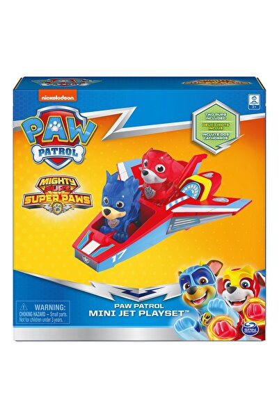 PATRULA CATELUSILOR AVION CU FIGURINELE CHASE SI MARSHALL