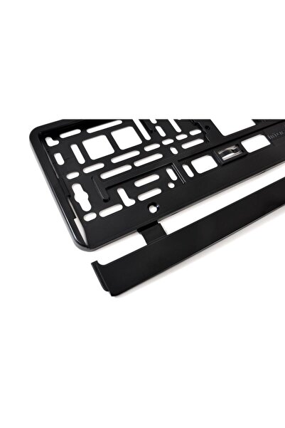 AMIO Suport numar inmatriculare negru 52.3 x 11 cm