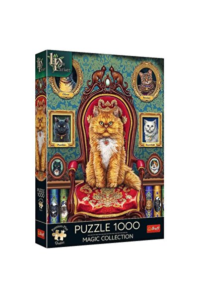 Trefl Puzzle Trefl Premium Plus - Iubitor De Pisici, 1000 piese