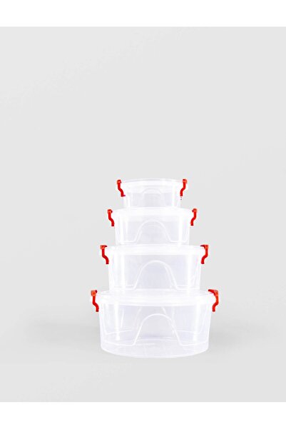 sterk SET CUTII ALIMENTE ROTUNDE MAYA 03 L,0.6 L,1.5 L,2.4 L