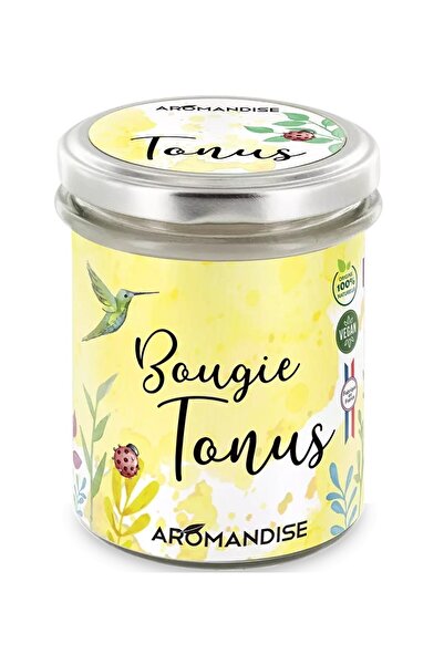 Aromandise Lumânare parfumată Tonus, vegană, 150g