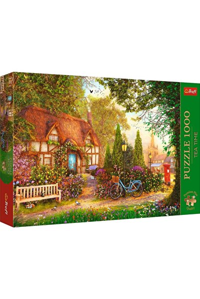 JollyMag PUZZLE TREFL 1000 PREMIUM PLUS TEA TIME CABANA CU STUF