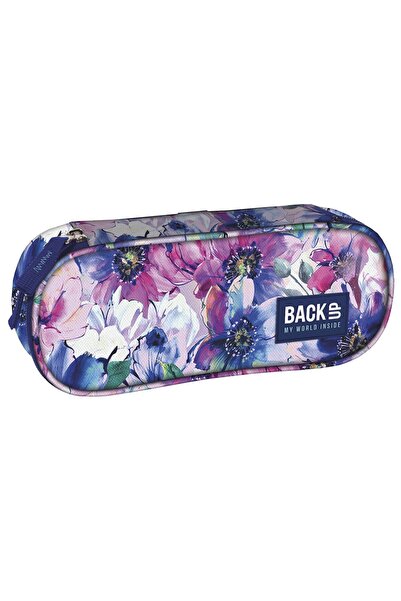 OEM Penar cu flori BackUp, 23x9x5 cm, Violet, PB5A07