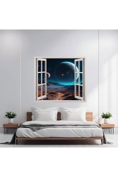 Avex Folie imprimată colorată pentru decorarea peretelui, dimensiuni 125 x 11...