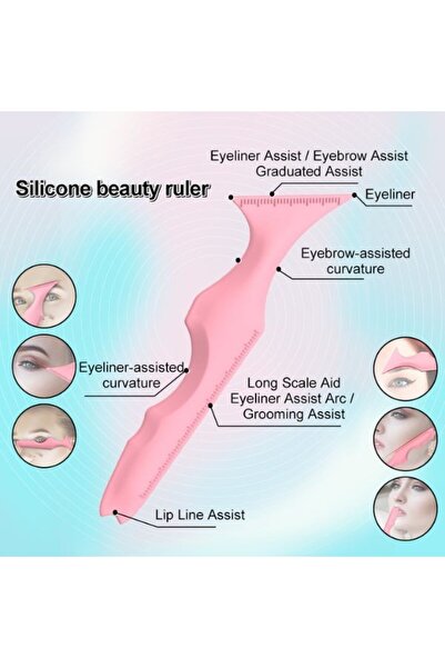 OEM Sablon multifunctional 5 in 1 din silicon pentru makeup ochi, fata, spran...