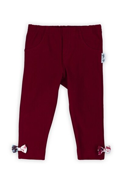 JollyMag Pantalon cu fundite (180280) Colectia "Kate" 2021 Visiniu Marimea 116