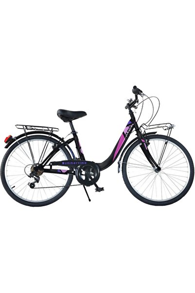 JollyMag Bicicleta Dino Bikes 26' City Summertime negru