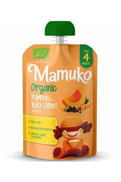 Mamuko Piure de dovleac și coacăze negre 100g