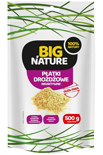 Big Nature Fulgi de drojdie inactivă 500 g Big Nature