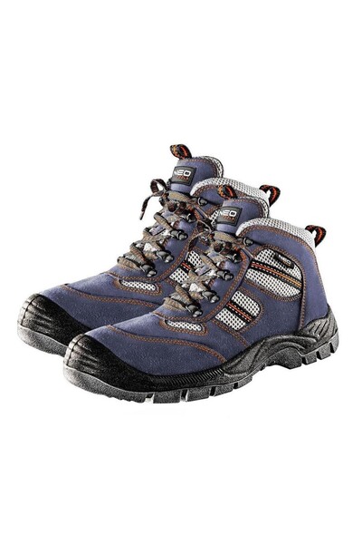 NEO Ghete de lucru, S1P, SRA, piele întoarsă, mărimea 44,