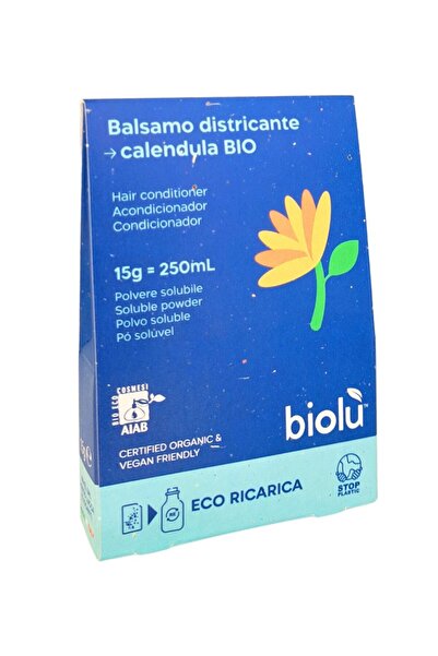 OEM Balsam de par cu galbenele bio pudra 15g, eco-refill, Biolu