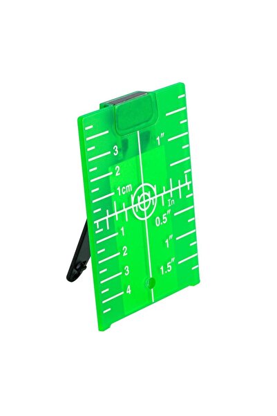 JollyMag Placa, tinta, pentru nivele laser, plastic, verde, NEO