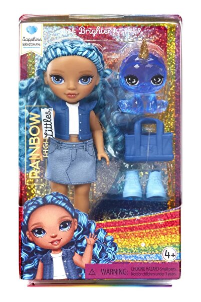 Rainbow High Păpușa Little Sapphire Bradshaw