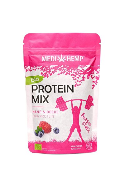 MediHemp Mix de proteine din cânepă cu fructe, (30% proteine), 200 g,