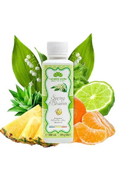 Cashmere Parfum de rufe albe și color, 200 ml, 40 spălări, Aroma, Spring Blossom