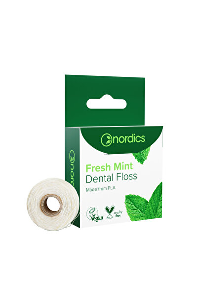 OEM Ata dentara naturala cu menta, 30m Nordics