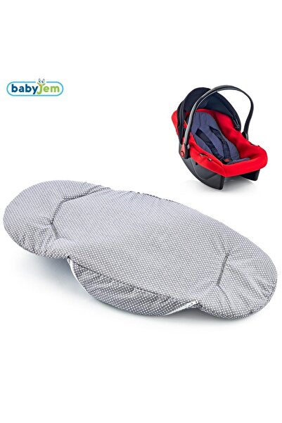 Babyjem Reductor scaun auto 0-13 kg (Culoare: Alb)