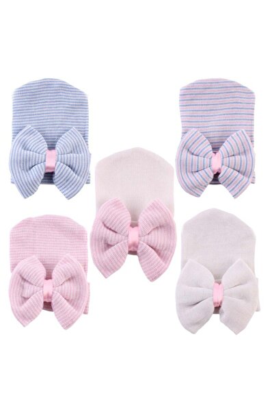 JollyMag Caciulita subtire de nou-nascut cu funda Drool (Culoare: Alb)