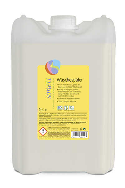 Sonett Nou Solutie pentru clatirea rufelor ecologica 10 l