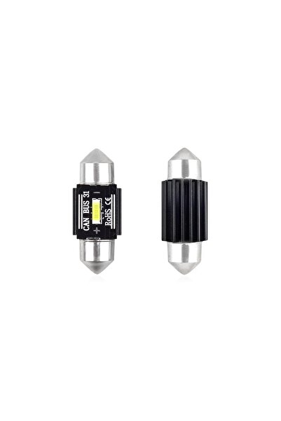 JollyMag Set becuri auto cu LED CANBUS sofit compatibil C5W 1 SMD 31mm Alb 12...