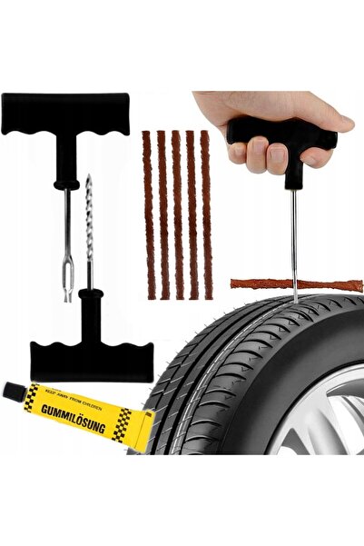 JollyMag Kit de reparare pana anvelope, 8 piese