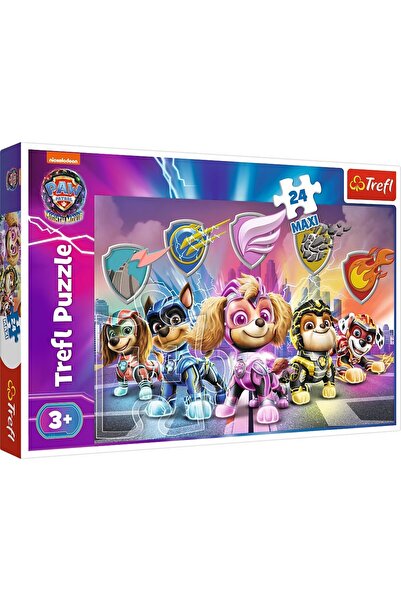 Trefl Puzzle Maxi Trefl Paw Patrol, Cateii in actiune, 24 piese