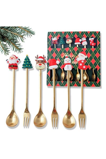 JollyMag Set tacamuri pentru Craciun, 6 tacamuri, figurine cu tematica magica de Craciun, JollyMag, LYZ6