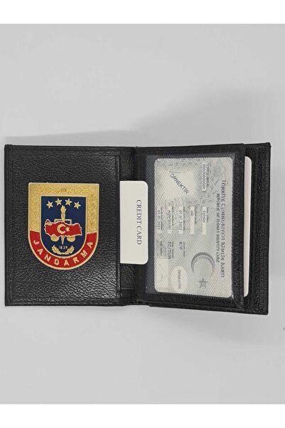 NATUREL DERİ HAKİKİ DERİ JANDARMA CÜZDAN