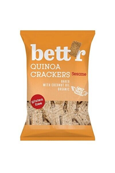JollyMag Crackers cu quinoa si susan fara gluten 100g Bettr
